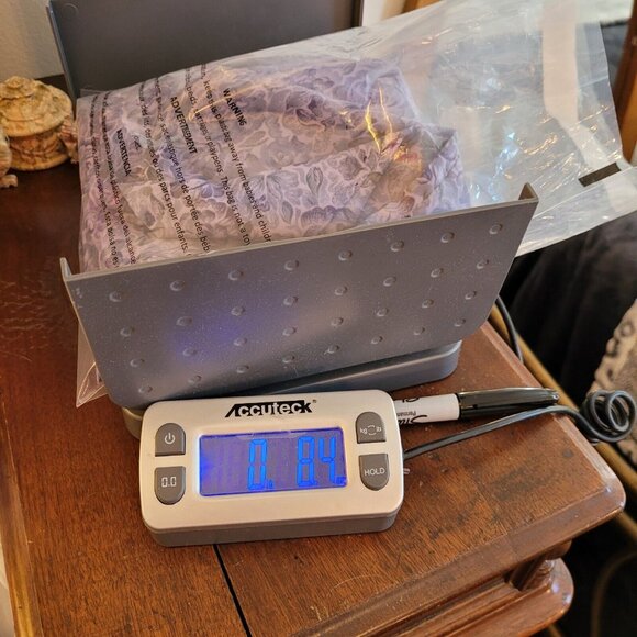 VTg Teddi Dress Sz 6P Purple Floral Maxi Cottagecore Boho Prairie Romantic 16544 - Picture 10 of 10